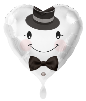 Folienballon - Bräutigam! - ø 43cm